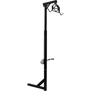 Truck Hitch Game Hunting Hoist,500Lbs Capacity Hitch Mounted Deer Hoist with Extension Rod,Adjustable Height & 360 Degrees Swivel,Heavy Duty Deer Hanger for Skinning for Outdoor Hunting,Truck Hitch