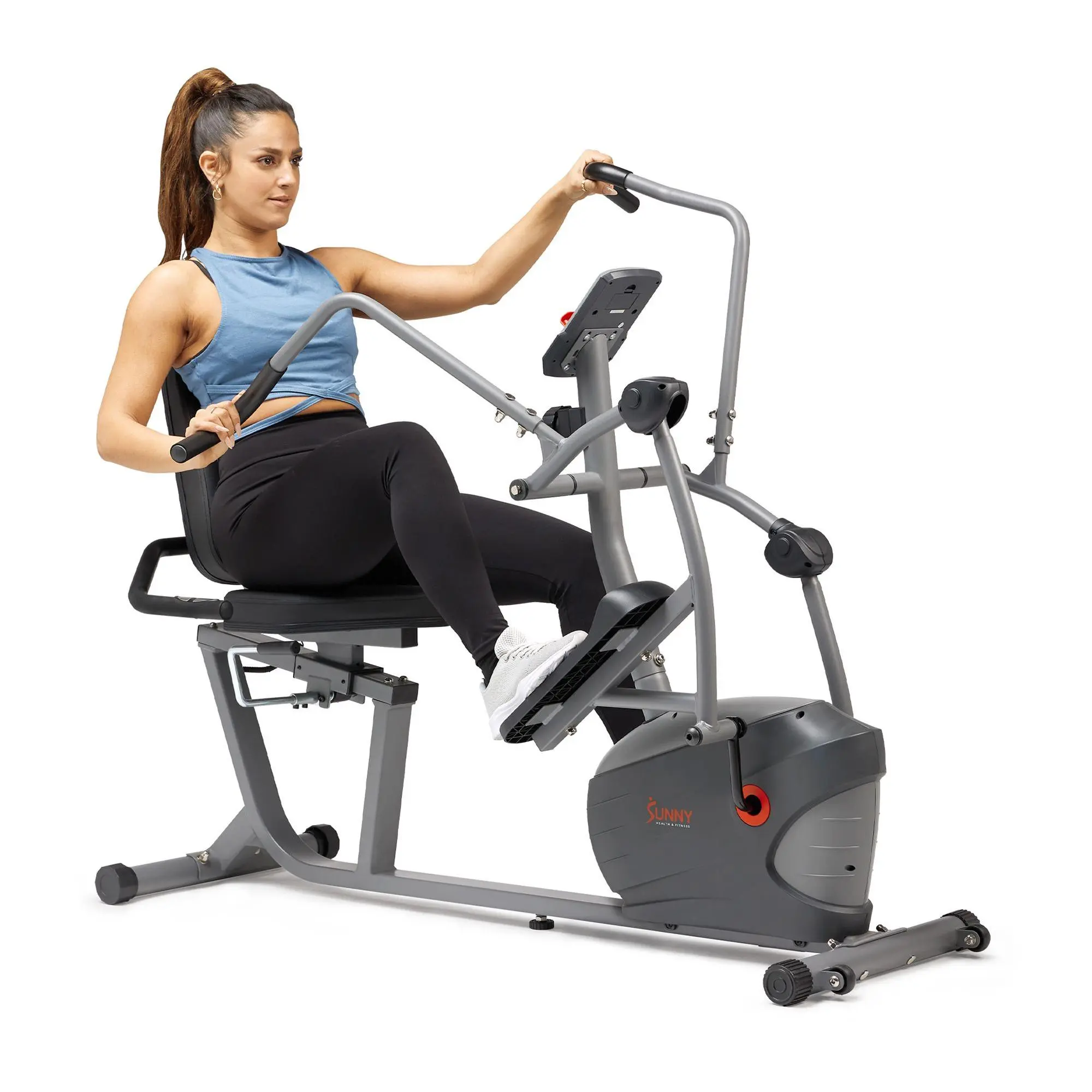 Sunny Health Fitness Recumbent Elliptical Sunny Health Fitness Recumbent Elliptical