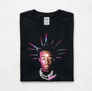 Lil Uzi Inspired Vintage Graphic T-Shirt, Unisex Gift for Fans Womenswear Tops