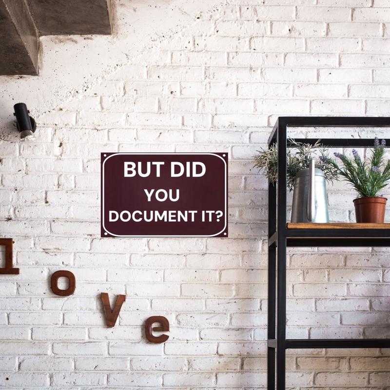 Desk Sign with Humor Quote Vintage Metal Wall Sign for Office Decor Home Workspace or Bar Ideal Funny Gift for Engineers Colleagues Men 8"x12" Decoration Hanging