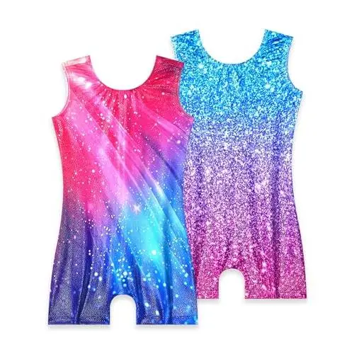 2pcs Starry Sky ＆ Green Purple Gradient