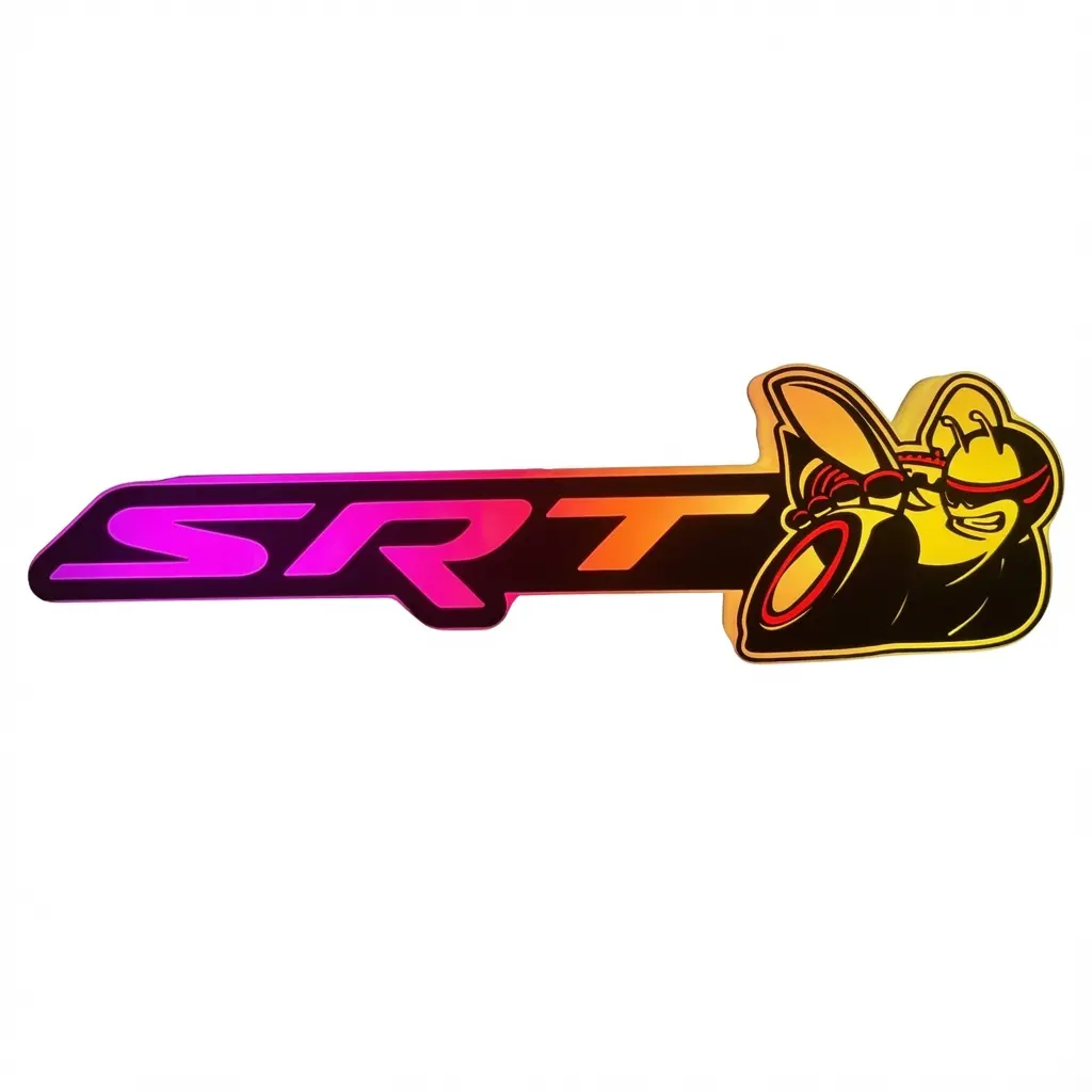 RGB LED Grille Badge for Dodge Charger, Challenger, Durango, Trackhawk, Ram TRX | SRT Hellcat Redeye Trackhawk TRX R/T, App Controlled Light Up Emblem