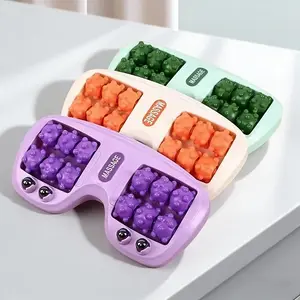 2026 Foot Massage Roller Tool Set, Includes 12 Massaging Balls & 4 Magnets, Targeted Foot Relaxation Aid, PP & Stainless Steel Material