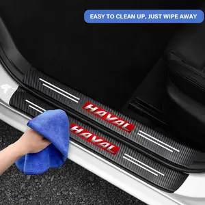 Universal Car Threshold Strips, Custom Fit Protection Decorative Trim, Haval Door Anti-Scratch Kick Plate, Welcome Strip Accessory