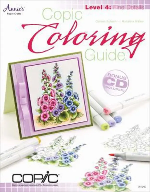 USED-Copic Coloring Guide Level 4: Fine Details by Schaan, Colleen (Paperback)