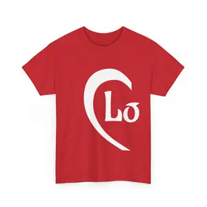 LO/VE HALF HEART Couples Tshirt 1 graphic tee