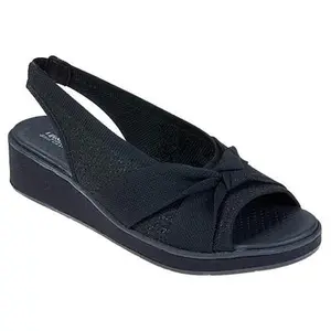 Bzees Bell Machine Washable Slingback Wedge Sandal