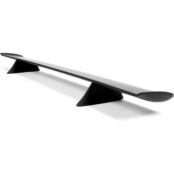 HECASA Rear Trunk Spoiler Wing - 100% Brand New, Perfect Fit Car Accessory, Aerodynamic ABS Plastic Black, Screw Mount with Hardware, Sporty Look, Down Force Aid, Easy-Install Replacement for 1968-1972 Oldsmobile Cutlass 442