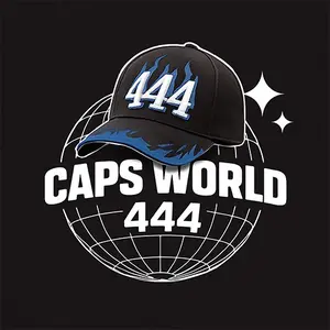 444.Hats shop logo