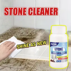 Jokjok Multi-Surface Stone Cleaner and Rust Remover, Powerful Formula for Marble Granite Limestone, Floor Wall Countertop Use, Easy to Use, Multi Purpose Cleaning