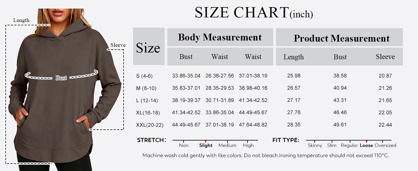 ANRABESS Women's Fashion Hoodie with Pockets | Soft Cozy Fleece Pullover Sweatshirt, High-Low Hem Loose Fit Top, Casual Work Travel Daily Wear, Fall Winter Clothing