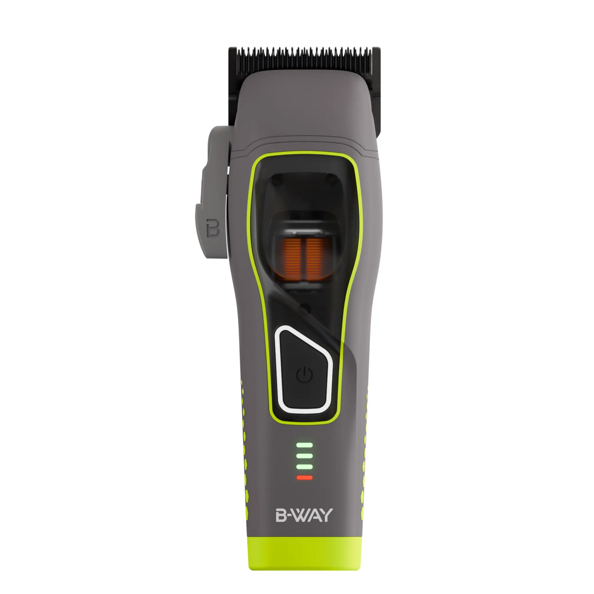 B-Way Professional Tools Linear Hair Clipper, 20,000 RPM Dual Core Motor with Maximum Torque, Professional Battery-Powered Trimmer for Detailed Fading, Aluminum Body, USB Powered, Adjustable, Dual Core Linear Motor, Battery-Powered Portable Hair Trimmers