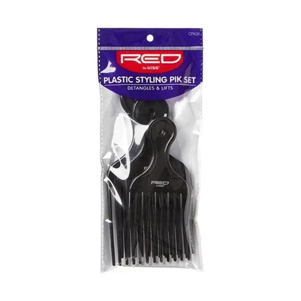RED by KISS Professional Plastic Styling PIK Set