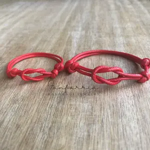 Naples, Red Mommy and Me Bracelets, Mom and Daughter bracelets, Matching Bracelets, Waterproof
