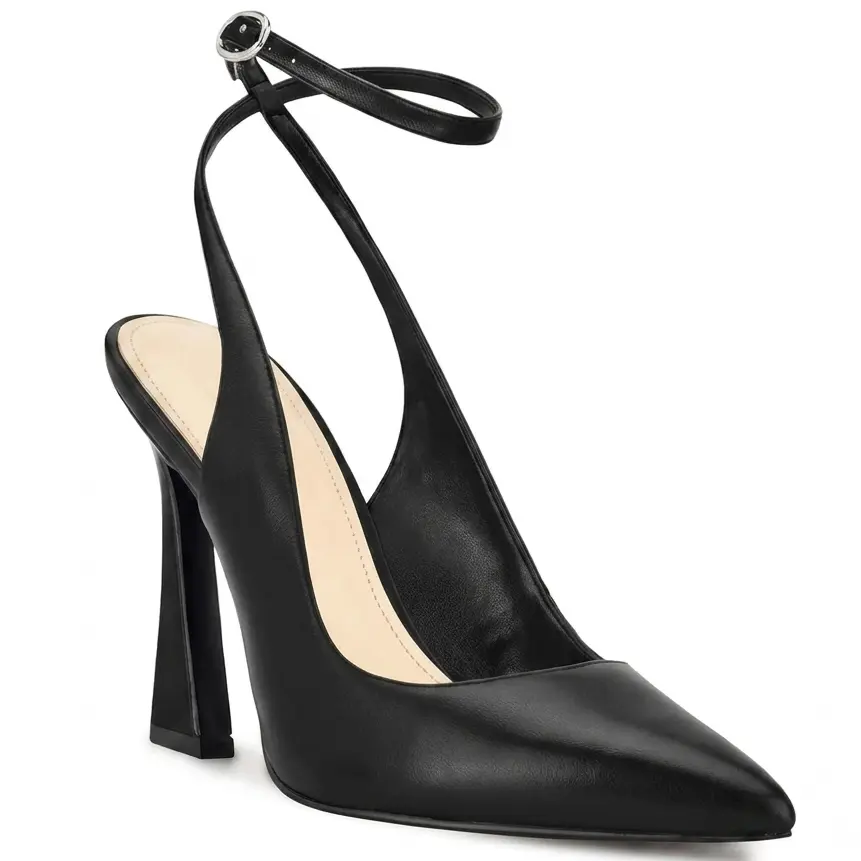 Coutgo Womens Closed Toe Ankle Strap Heels Pointed Toe Pumps Shoes Slingback High Heel Wedding Dress Shoes Coutgo Womens Closed Toe Ankle Strap Heels Pointed Toe Pumps Shoes Slingback High Heel Wedding Dress Shoes