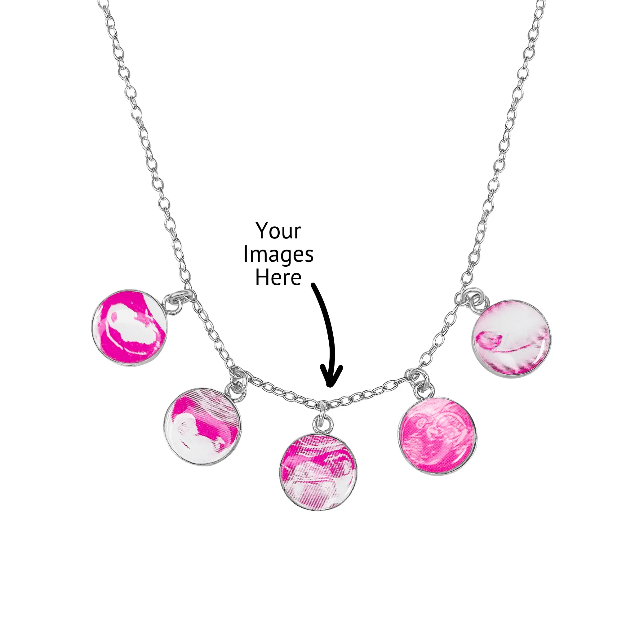 Custom Pregnancy Journey Necklace