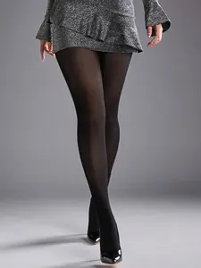 Women's Fashion Sexy Flat Silk Pantyhose Tights, One Pair Comfortable & Stylish Stockings, Perfect for Daily Wear & Special Occasions