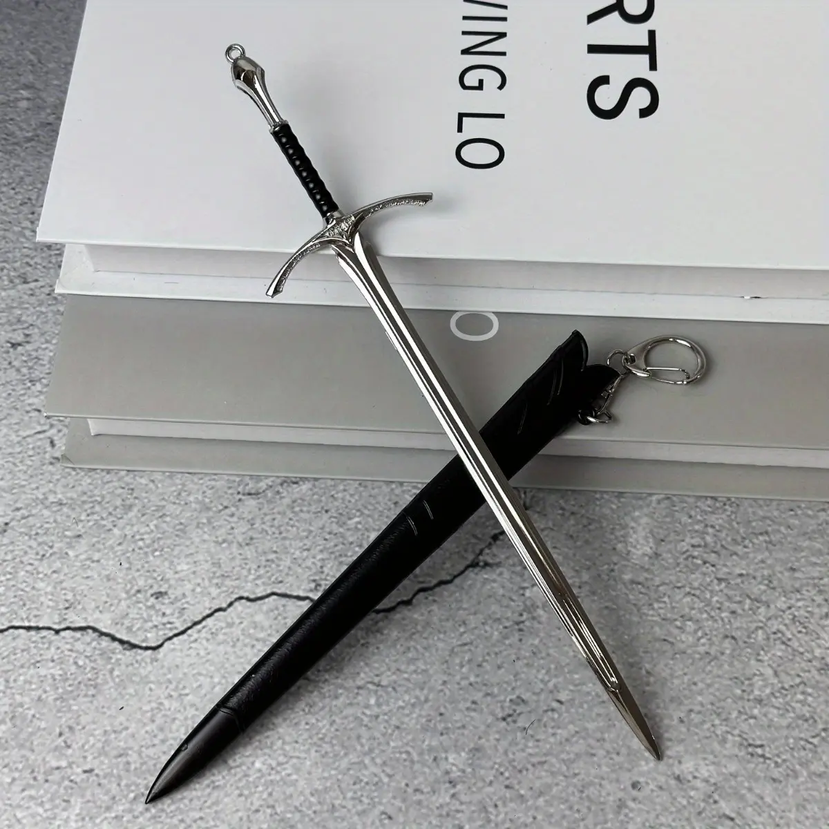 8.2inch 21cm Small Metal Handheld Katana Figure Model Anime Damascus ...