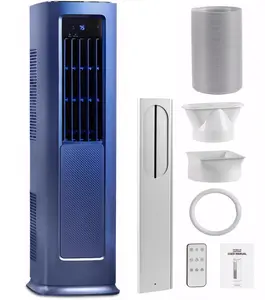 12,000 (DOE) BTU Portable Air Conditioner Cools 900 sq.ft. with Heater, Dehumidifier, AC unit with Remote,24Hr Timer