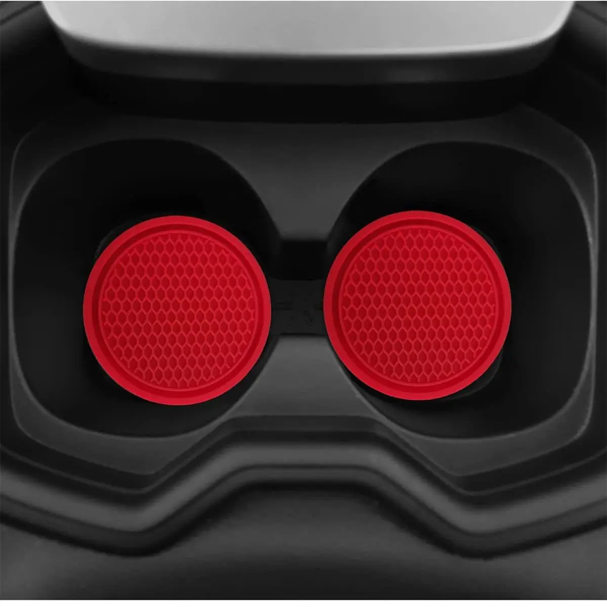 Car Cup Coaster, Silicone Waterproof Anti-slip Cup Coaster, Universal Car Interior Accessories