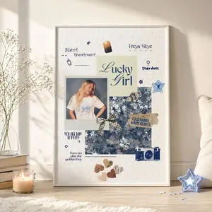 Freya Skye Stars Align Tour Poster, Aesthetic Concert Collage Wall Art Decor, Singer Tour Print, Music Lover Gift