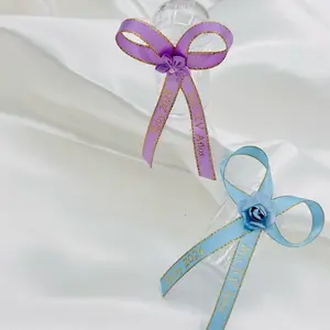 12pcs saleros para quinceañera con liston personalizados