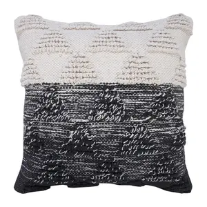 Ox Bay Geometric Textured Triangle Throw Pillow