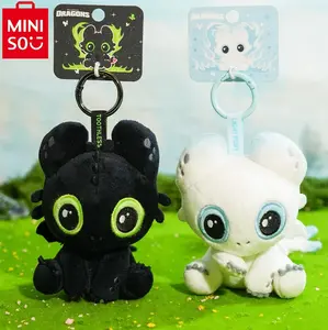 MINISO How to Train Your Dragon Plush Cinch Pendant for Handbags Soft Stuffed Collectible Bag Accessory Toy Gift for Girl and Fans Bag Charms#Summervibes