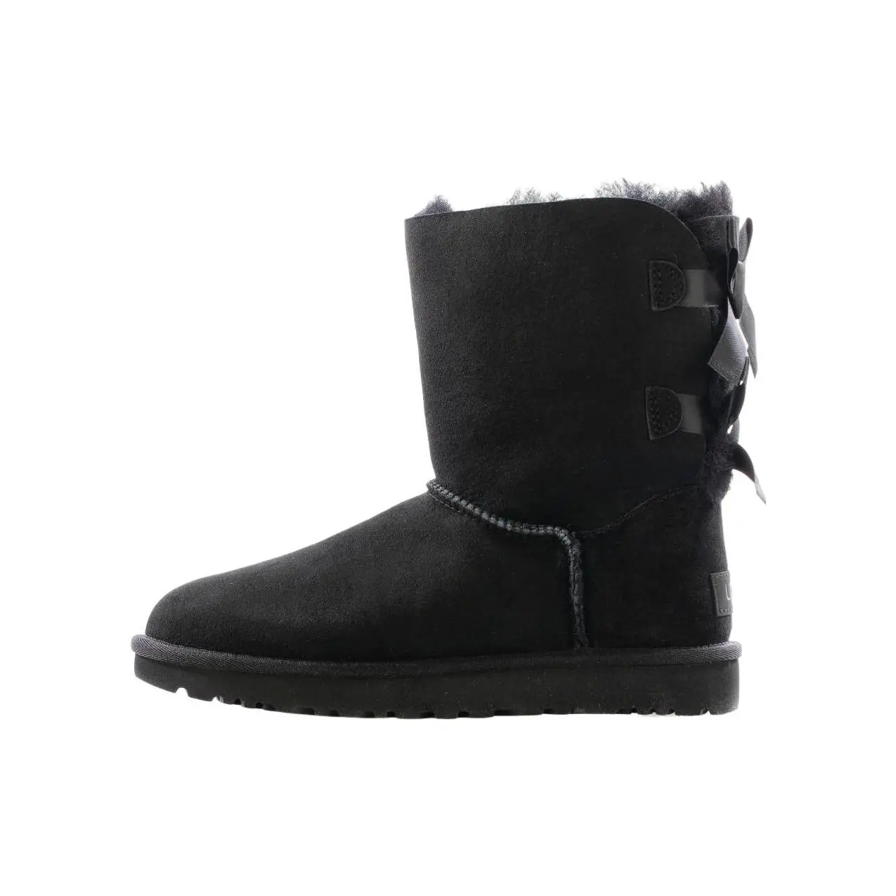 UGG Bailey Bow II Women's Insulated Mid-Calf Snow Boots with Fleece Lining, Warm and Durable Winter Shoes Walking Shoes Footwear cowgirl boots cowboy boots