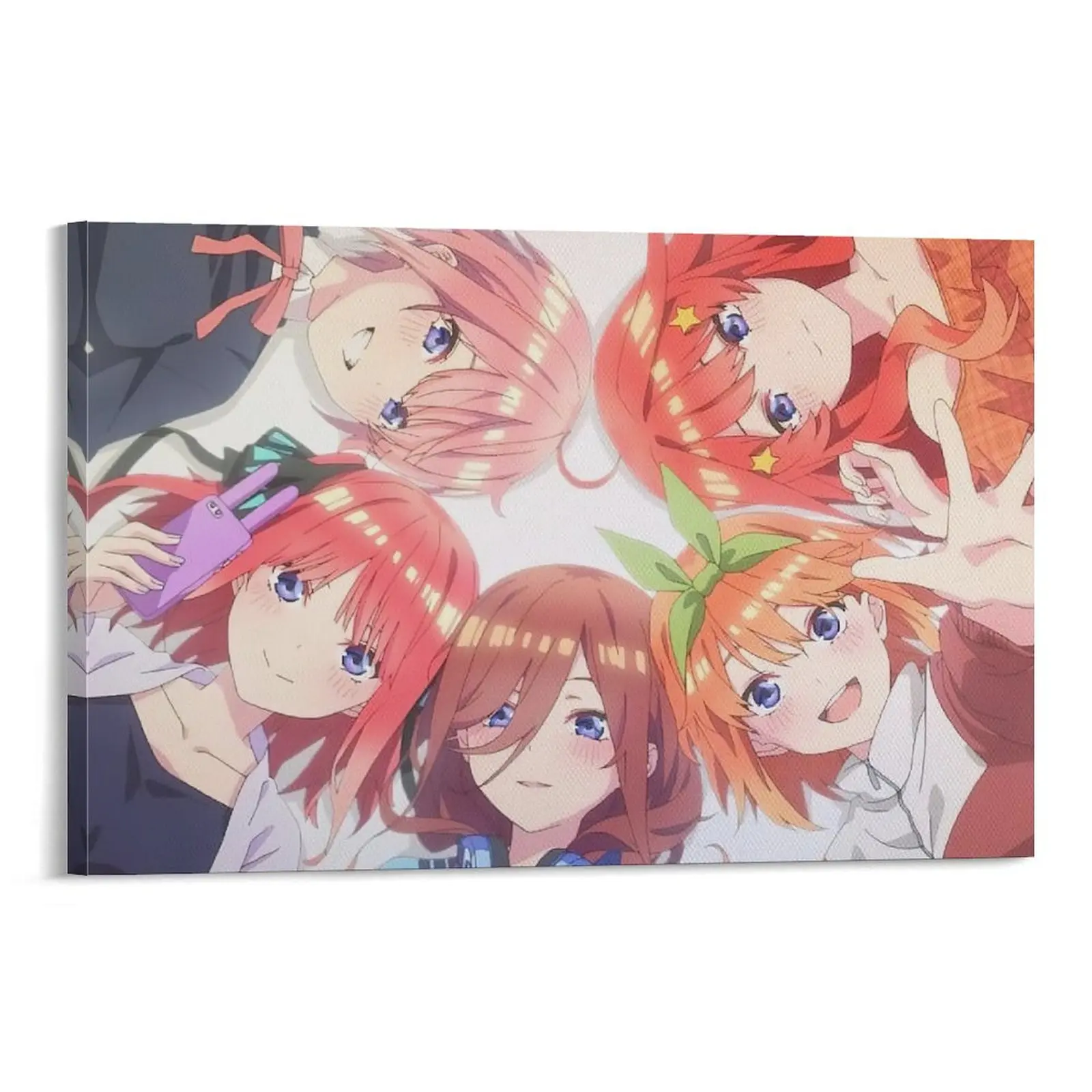 Cute Anime Girl The Quintessentials Quintuplets Poster. Cool Artworks Painting.Home Decor Hanging Picture. Ideal Gift Idea. Poster Canvas Wall Art For Bedroom Decor Bar Office Room Decor Gift