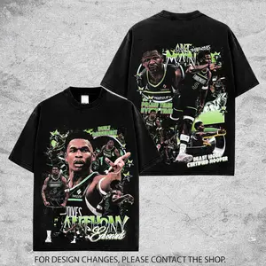 Vintage Anthony Edwards Graphic Tee For Timberwolves Nation. Ant-Man 5  Timberwolves Basketball Streetwear Shirt, Oversized Unisex Fan Tee Gift for Men & Women