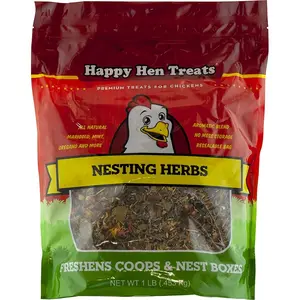 212 MAIN 16 oz All Natural Organic Nesting Herb Blend - Chicken Herbs for Garden Poultry Nesting Boxes