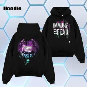 WWE 2026 - Jeff Hardy “IMMUNE 2 FEAR” World Champion , Oversize Unisex Acid Wash Tee , WWE Legend Streetwear , Cotton , Graphic Tee T-Shirt Hoodie Sweatshirt Wash , Classic , Fan Gift Top Fabric Menswear Casual Wrestling Crew Neck