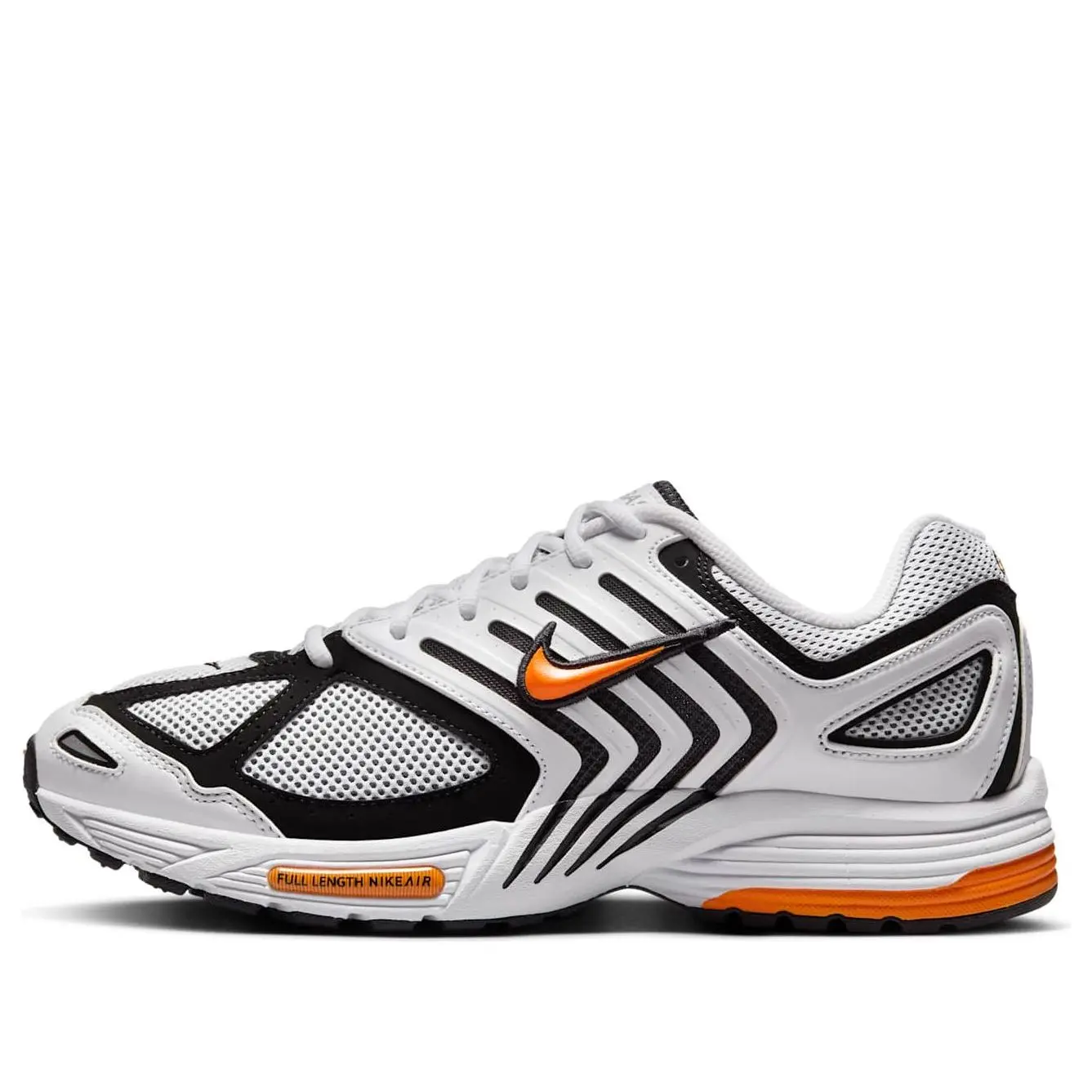 Men's Nike Air Pegasus 2005 'White-Safety Orange-Black' TX Athletic Sports Shoe, Performance Sneaker, Men's Sports Footwear