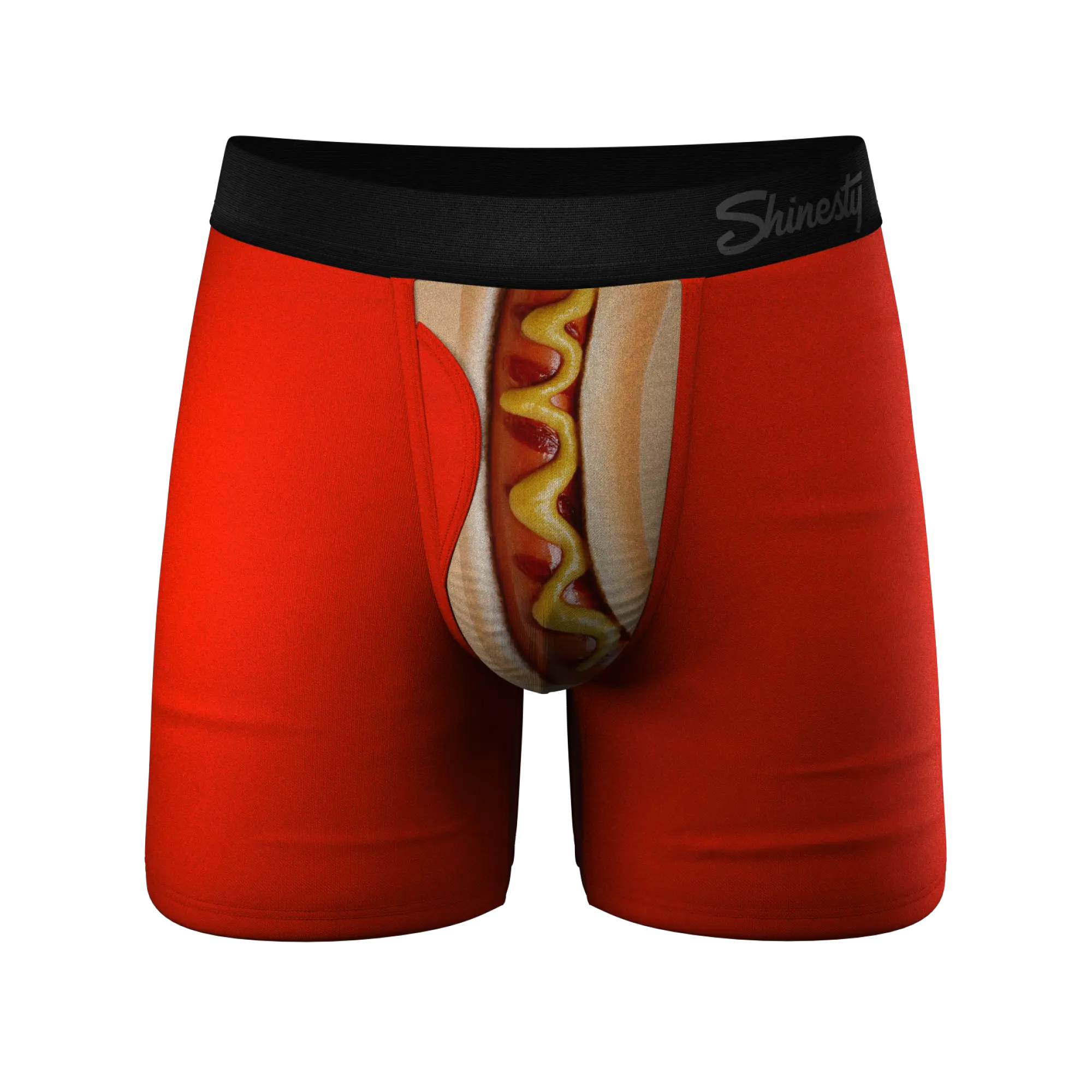 The Coney Islands | Shinesty Hot Dog Ball Hammock® Pouch Underwear With Fly