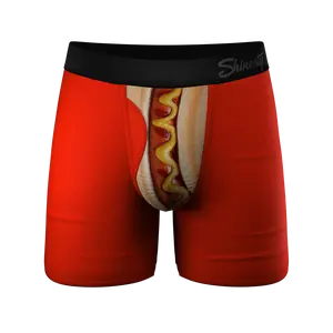 The Coney Islands | Shinesty Hot Dog Ball Hammock® Pouch Underwear With Fly