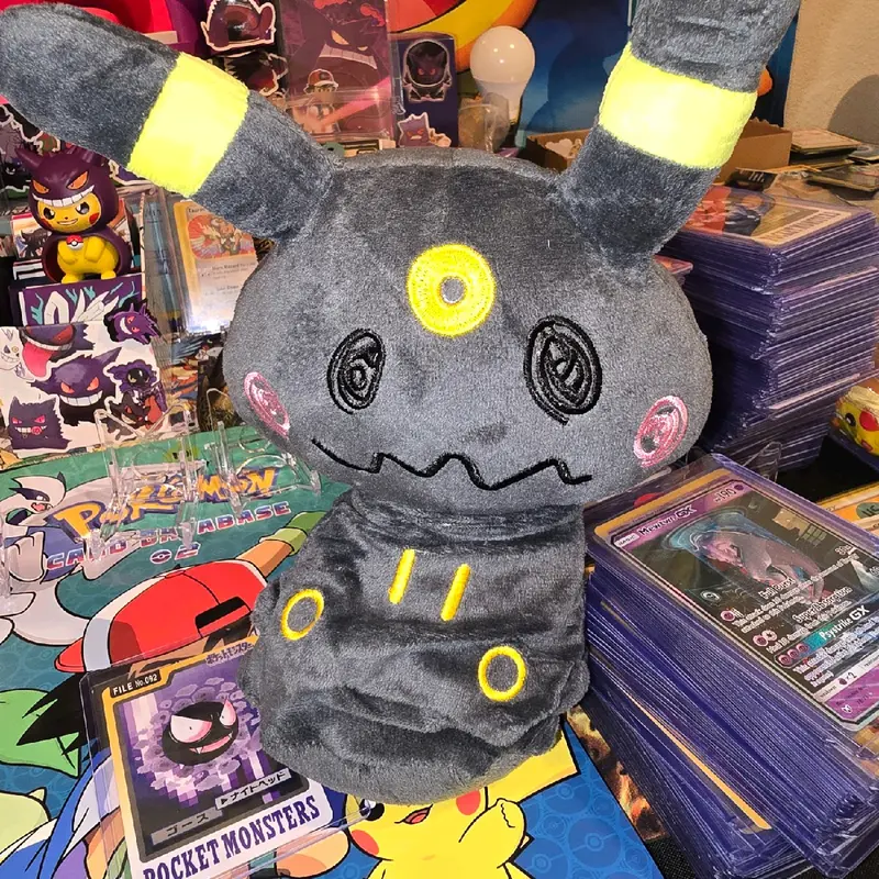 mimikyu/eeveelutions plushies