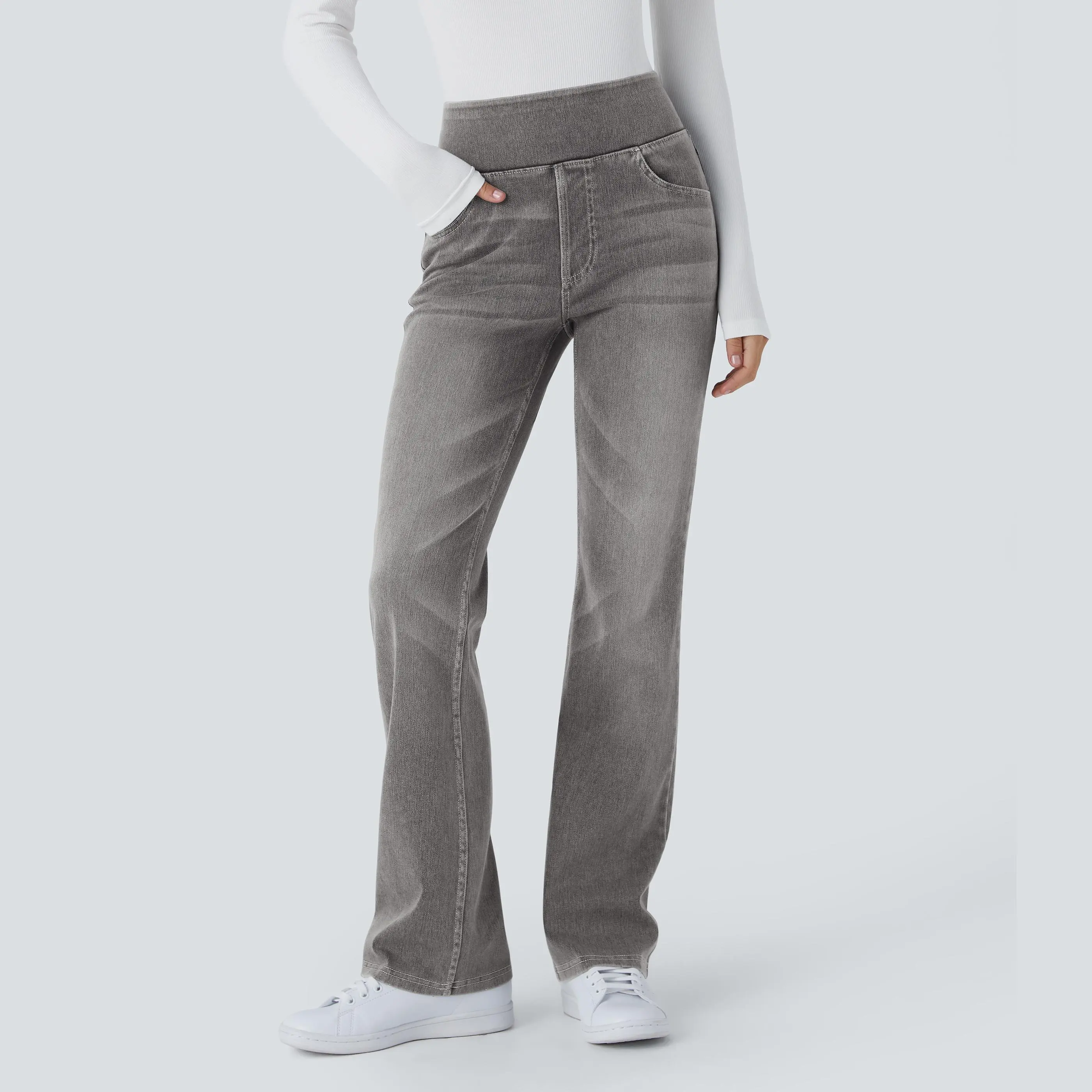 Black Iron Gray Denim