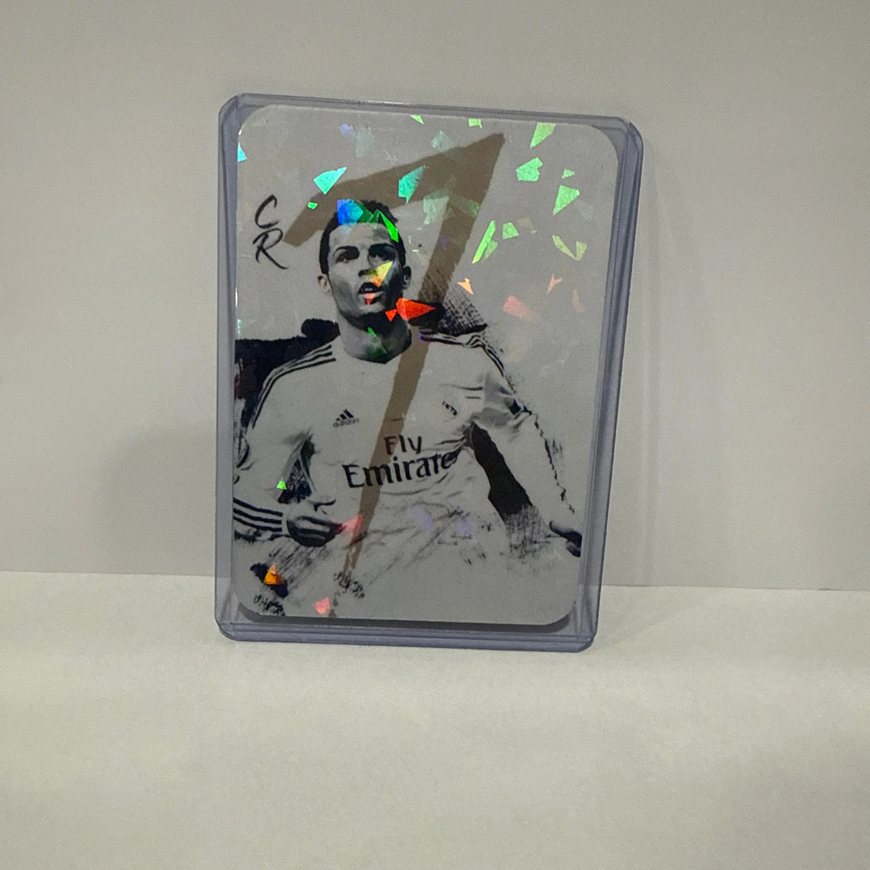 HOLO Ronaldo Soccer Card -  Amazing Shiny Card