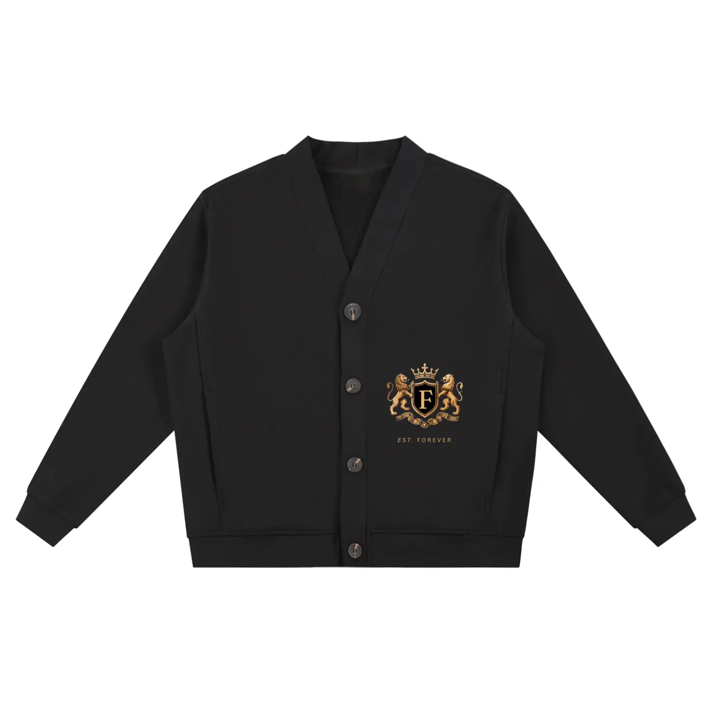 Father.Founder. Family Essential Heavyweight Sweat Cardigan