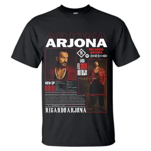 Ricardo Arjona Lo Que El Seco No Dijo T-Shirt – Latin Pop Rock Legend Graphic Tee, Vintage Album Style Concert Shirt, Unisex Soft Cotton Fan for Men & Women