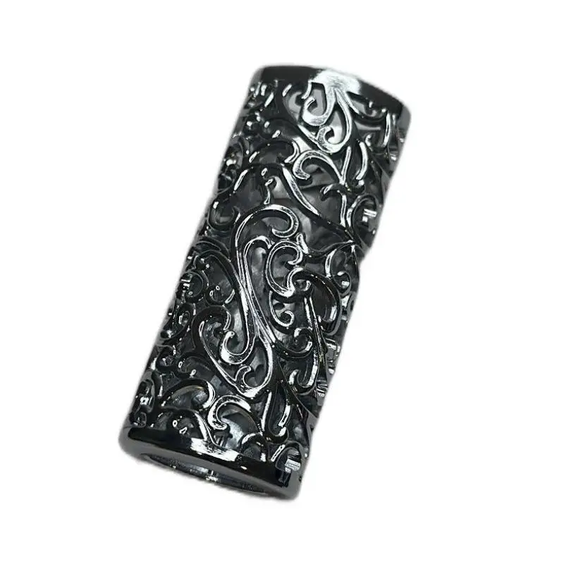 Gothic Style Metal Lighter Case, Creative Design Lighter Holder Cover, Outdoor Accessories for BIC J6 Lighter, Lighter Covers