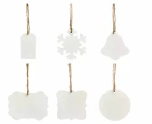 Sublimation Ornaments | Holiday Ornament | MDF Sublimation |Christmas Decorations| Winter Ornaments