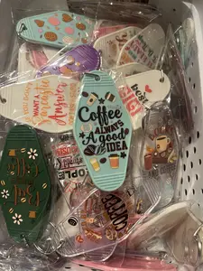 Hotel keychains, claim on live