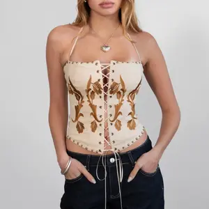 Wild West Corset (Khaki)