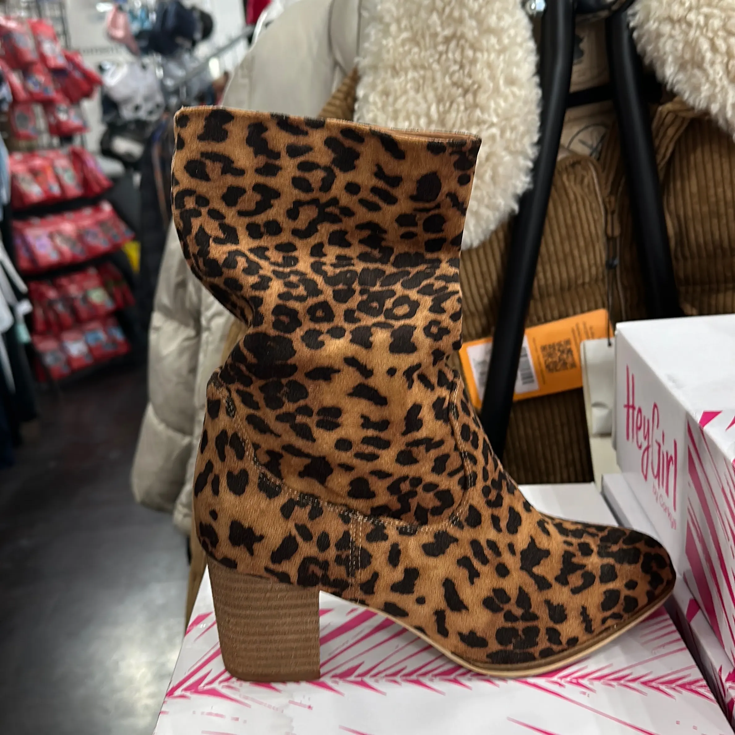Corkys Leopard Booties