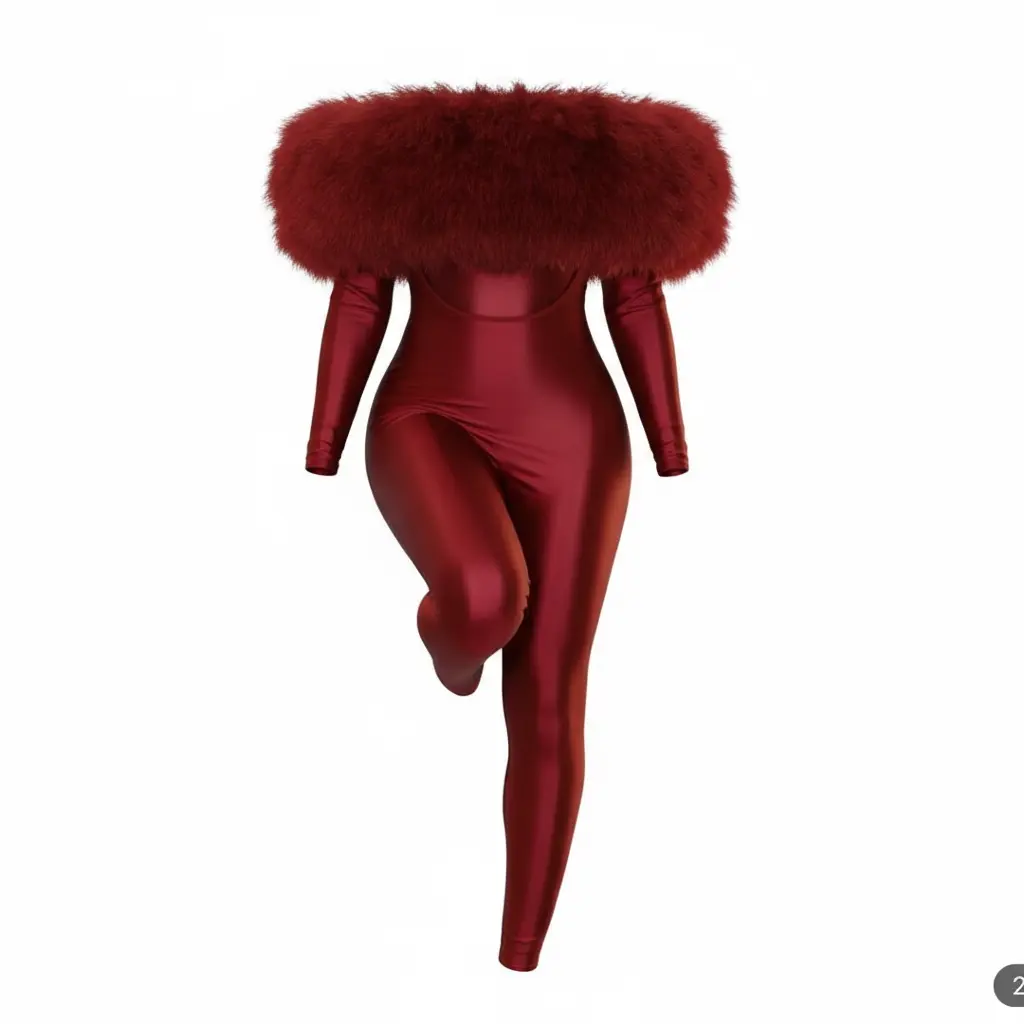 Faux Fur Jumpsuit