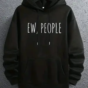 NEW EW PEOPLE BLACK HOODIE SIZE 2XL