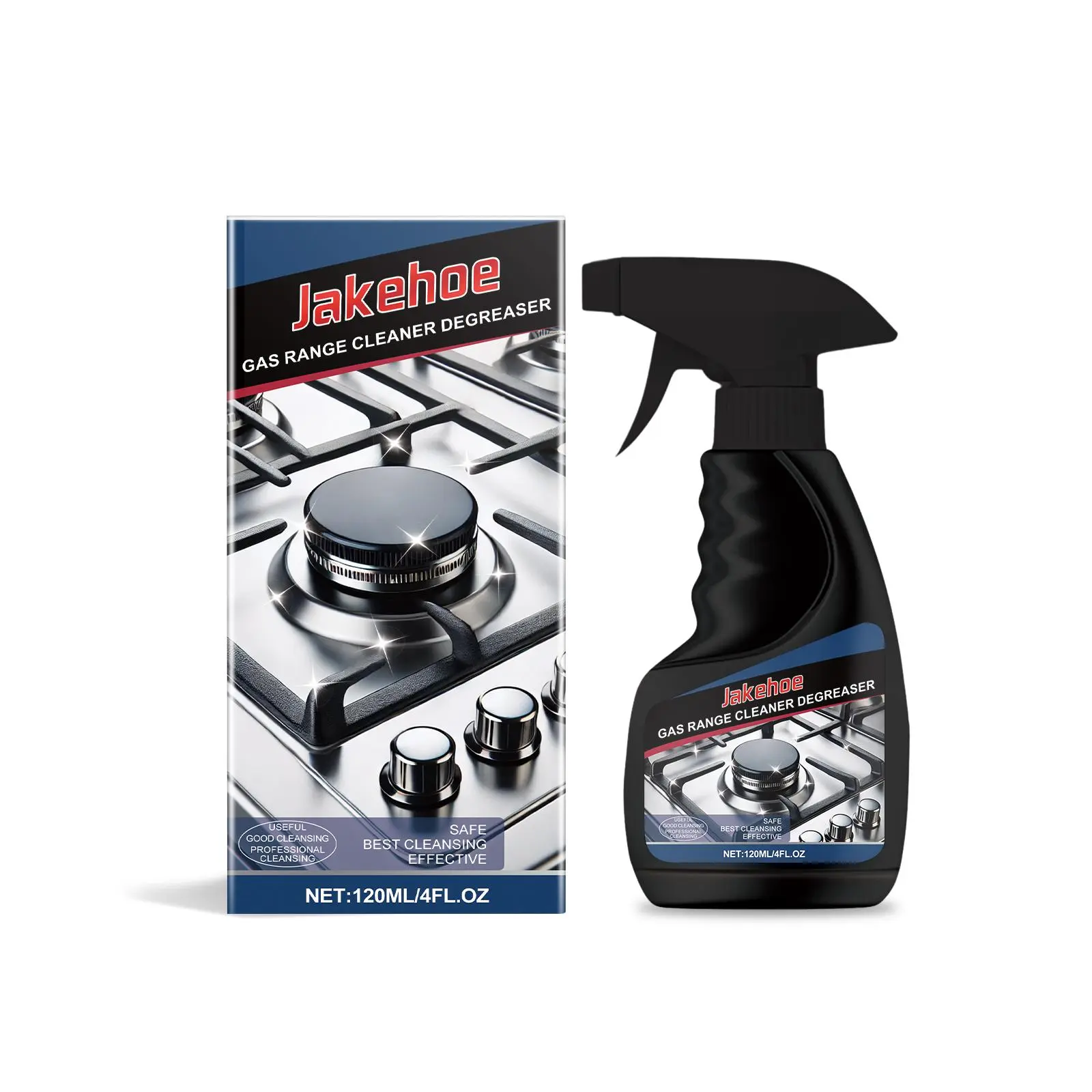 Jakehoe Gas Stove Cleaner Gas Stove Multi-Functional Oil Cleaning Agent Stove Bright And Clean As New Household Baking Spray