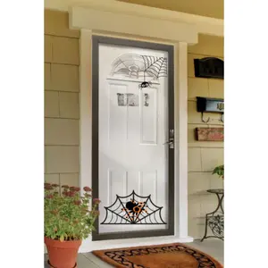Holiday Themed Vinyl Door Decals - Exclusive Halloween & Christmas Designs for Festive Home Decor